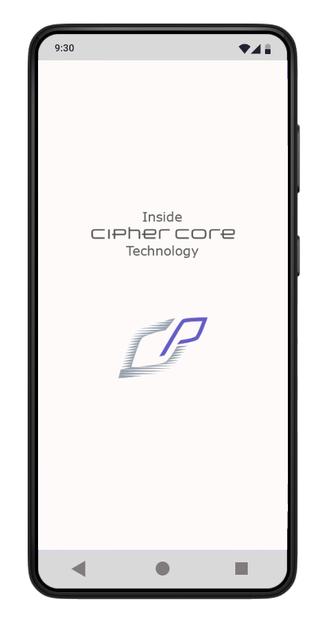 Cipher Warp Message Screen